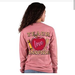 Simply Southern Teacher Life Long Sleeve Tee